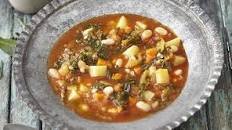 Minestrone with Amaranth, White Beans and Kale