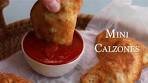 Mini Calzones - 2 Ways