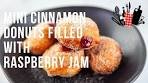 Mini Cinnamon Donuts Filled with Raspberry Jam | Everyday ...