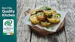 Mini Frittatas with Bacon and Spinach