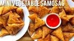 MINI VEGETABLE SAMOSAS RECIPE