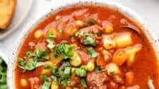 Mom's Hearty Vegetable Beef Soup