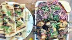 Monkfish Kebabs