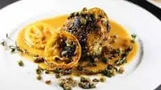 Monkfish Piccata