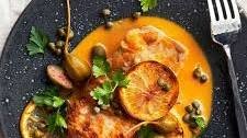Monkfish Piccata