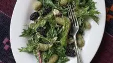 Mulberry and Goat Cheese Salad (Tutis Salati თუთის სალათი)