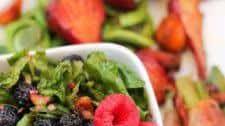 Mulberry Spinach Salad