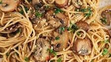 Mushroom Aglio Olio