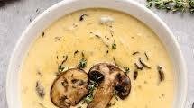 Mushroom Cheddar Soup