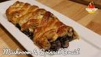 Mushroom & Spinach Braid