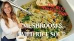 Mushroom Wild Rice Soup