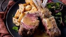 Mustard Crusted Rack of Lamb