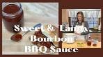 My Homemade Sweet and Tangy Bourbon Barbecue Sauce