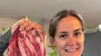 My rolled venison roast! 🦌 -Ingredients- 1 Venison flap 1tsp of ...