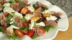 Nectarine Burrata Salad