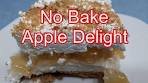 No Bake Apple Delight -- Fast, Easy, Delicious