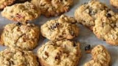 Oatmeal Brown Sugar Cookies with Raisins & Pecans