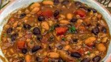 Oil Free Vegan Moroccan Chili