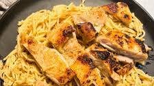 ONE PAN GARLIC BUTTER CHICKEN PASTA