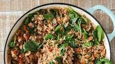 One-Pan Ground Chicken and Rice