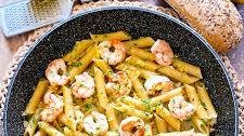 One-Pan Lemon Garlic Shrimp Pasta