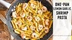 One-Pan Lemon Garlic Shrimp Pasta | The PERFECT ...