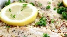 One Pan Lemon Quinoa Chicken