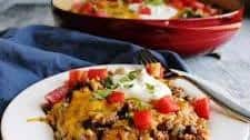 One Pan Taco Rice Skillet Meal