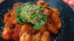 One-Pan Tomato and Pesto Gnocchi (Quick and Easy Recipe)