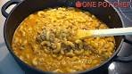 One Pot Cheesy Beef Taco Pasta | One Pot Chef