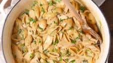 One Pot Creamy Chicken Pasta