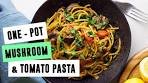 One-Pot Tomato & Mushroom Pasta | SO VEGAN