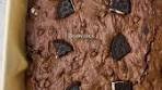 OREO BROWNIES Recipe - Fudgy & Delicious Dessert
