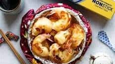 Oven Baked Shrimp and Cheese Dumplings