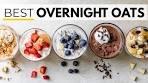 OVERNIGHT OATS 6 WAYS | easy recipe for health + weight ...