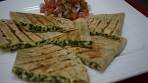 Palak Paneer Quesadilla - How to make - Quick and Easy