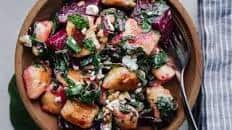 Pan-Fried Gnocchi with Roasted Beets and Sage Butter Sauce