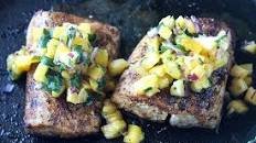 Pan-Seared Mahi-Mahi with Pineapple Salsa