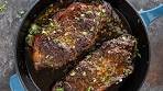 Pan-Seared Steak with Garlic Butter