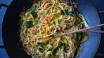 Pancit spaghettini di soia o di riso / Filipino rice noodles