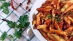 Pasta all'arrabbiata - Vegan | Spicy Pasta | Easy and Quick ...