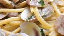 Pasta with Lemon Clam Sauce