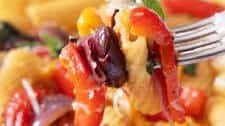 Pasta with peppers
