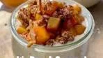 Peach Cobbler Overnight Oats 🍑 with the best Overnight Oat ...