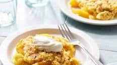 Peach Dump Cake