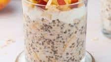 Peach Overnight Oats