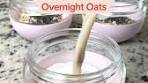 Peaches and cream overnight oats 🍑🌱 Ingredients: 1 ripe ...