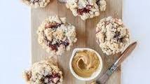 Peanut Butter and Jelly Crumb Muffins