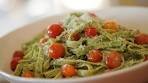 Pesto Pasta With Cherry Tomatoes Recipe