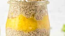 Pineapple Coconut Chia Pudding (Vegan, GF)